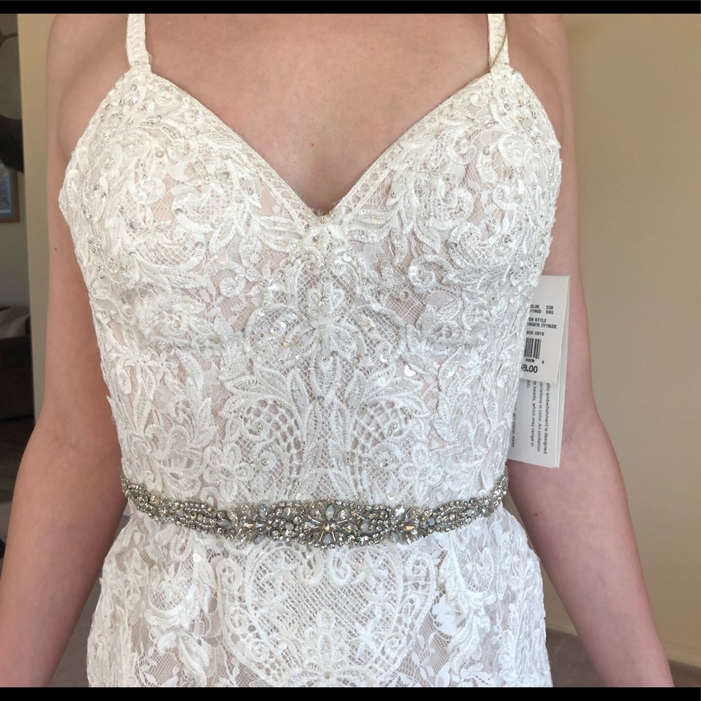 Brand new never worn wedding dress